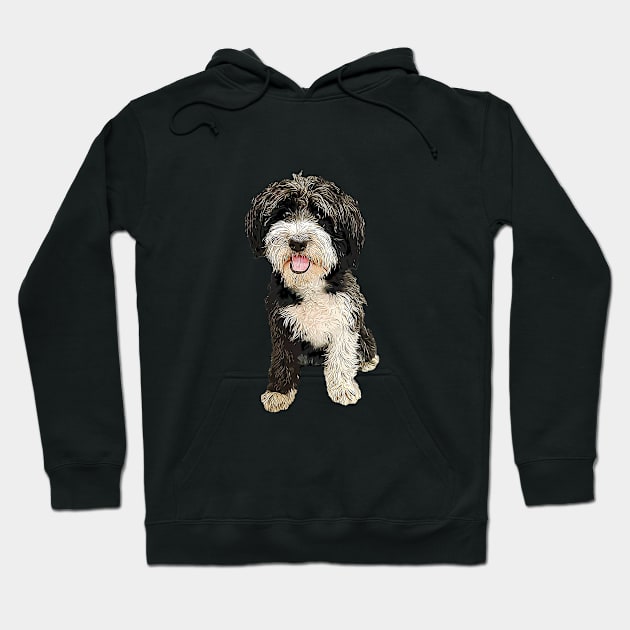 Havanese Puppy Dog Hoodie by ElegantCat